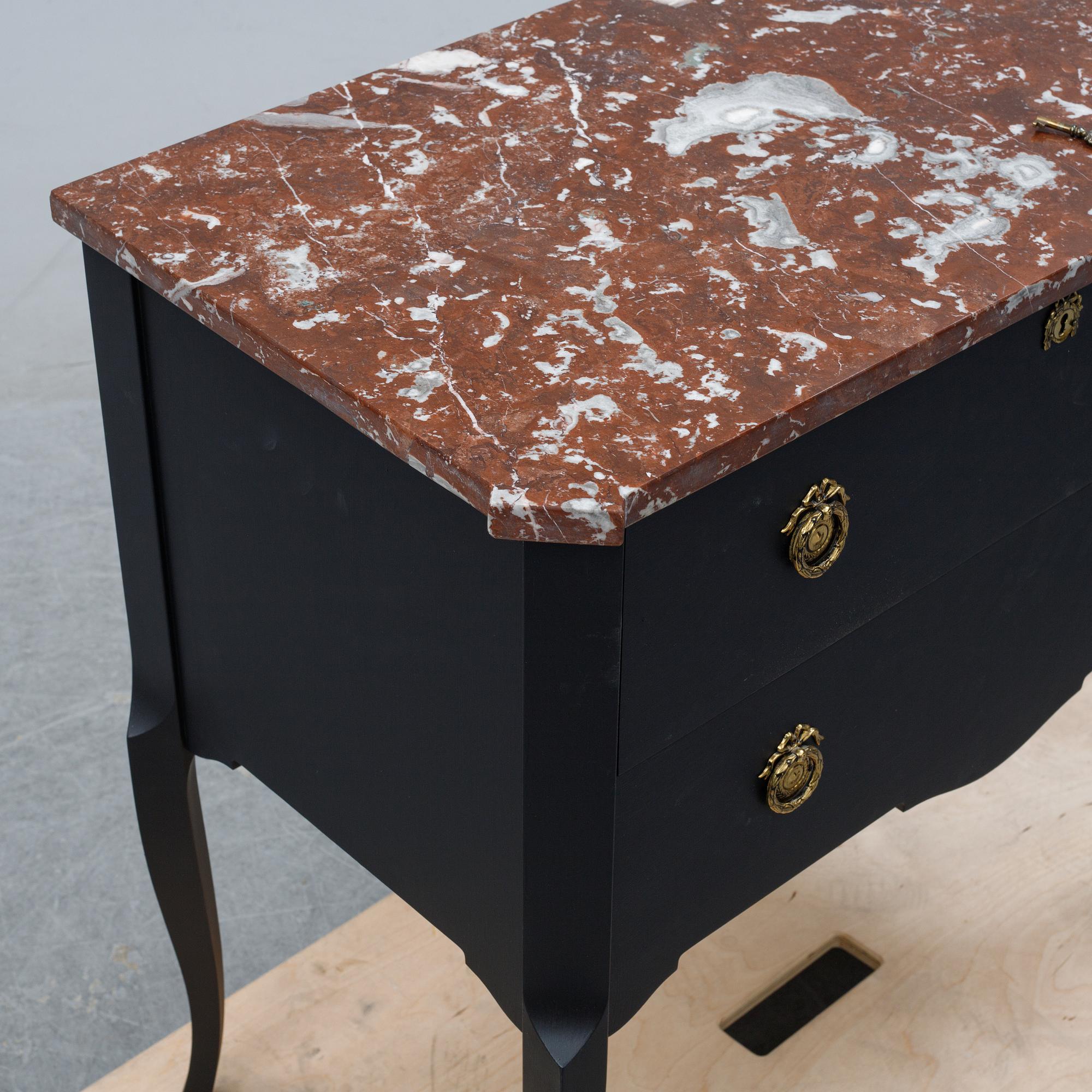 Byrå, gustaviansk stil, 1900-talets mitt.