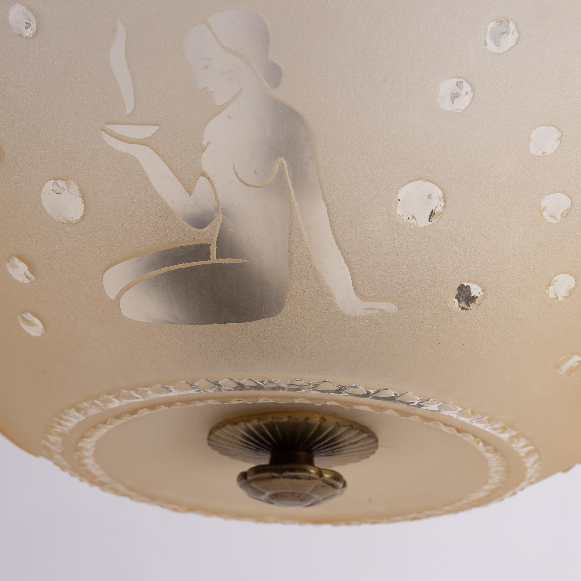 Taklampa, Swedish Grace, 1900-talets första hälft.