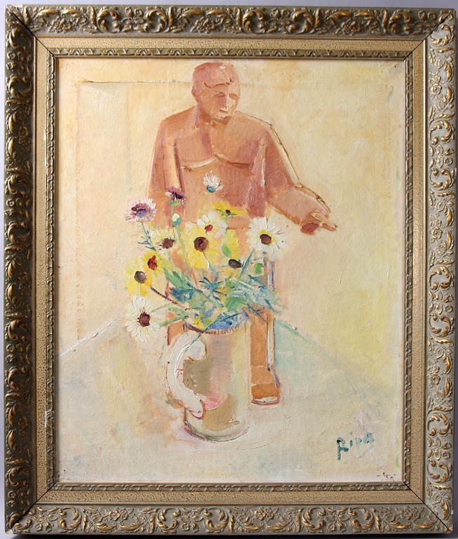 HANS RIPA, olja på uppfordrad duk, sign.