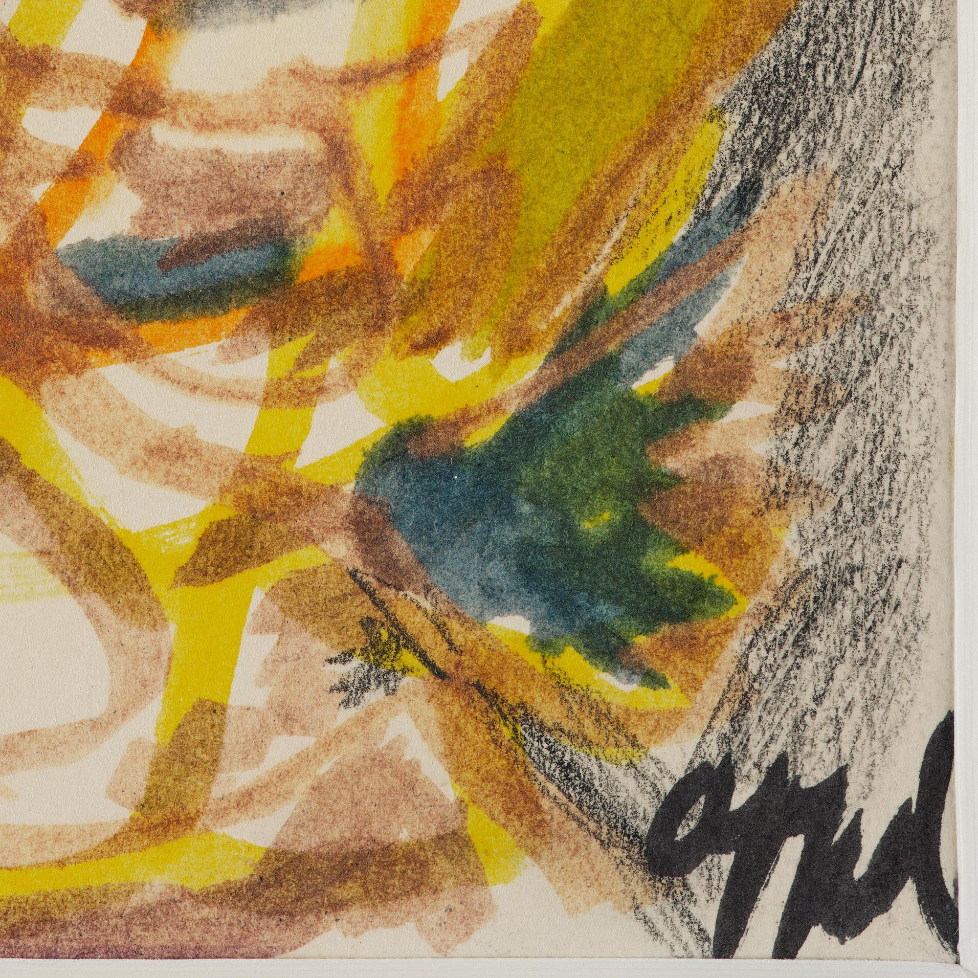 Karel Appel, Untitled.