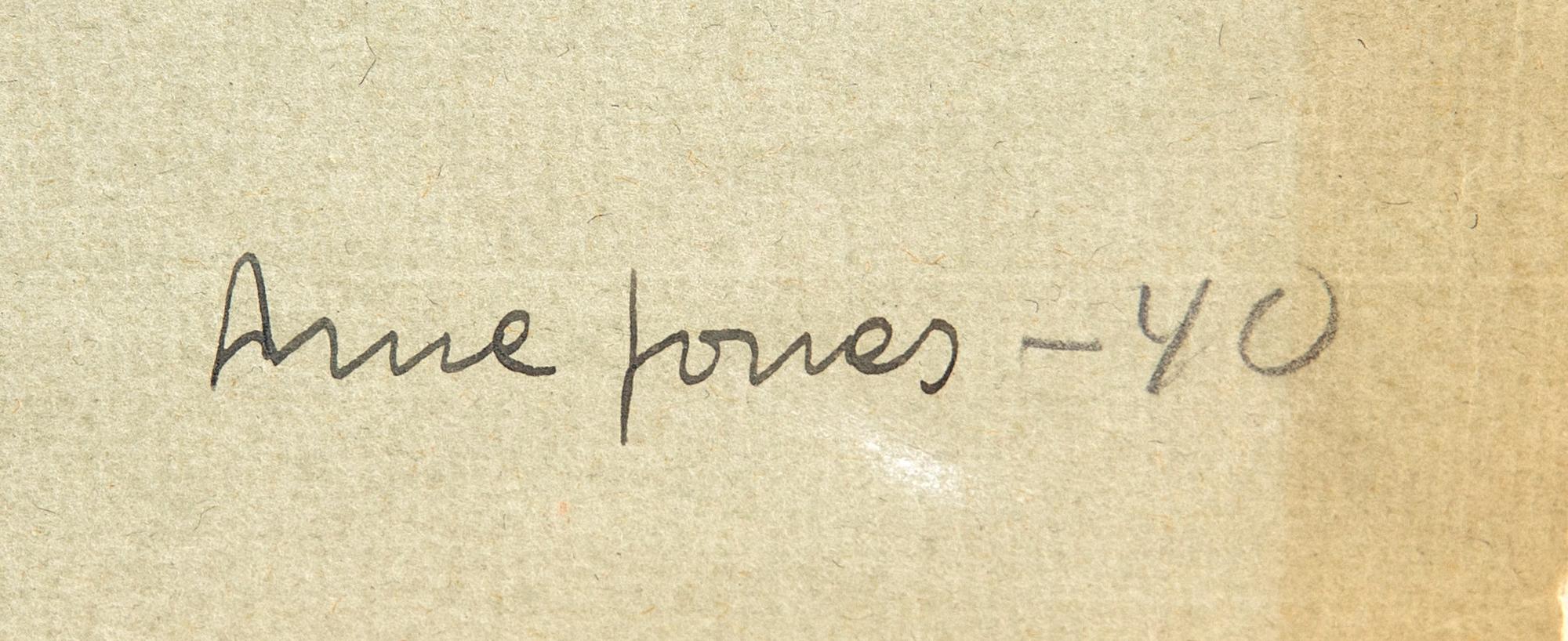 Arne Jones, Modellstudie.