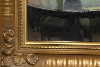 Erik Norselius, Interiör.