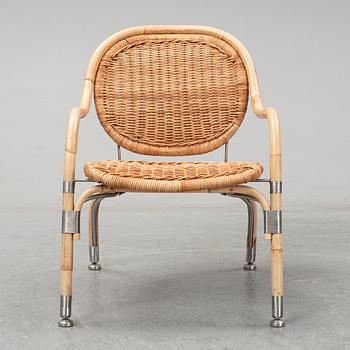 MATS THESELIUS, a rattan easy chair from IKEA PS, 21st Century.