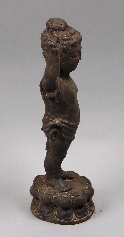FIGURIN, järn, Kina, 1900/2000-tal.