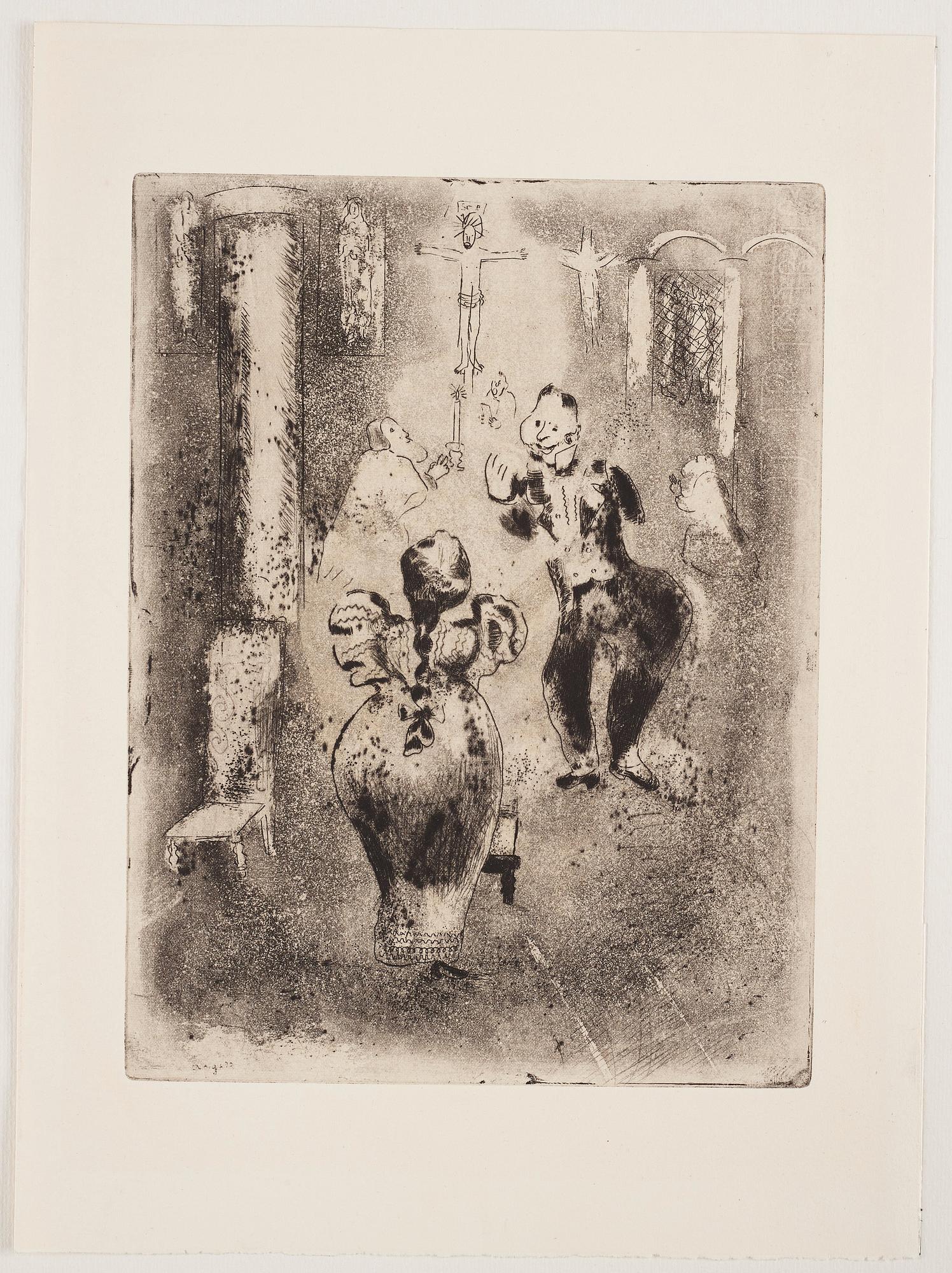 MARC CHAGALL, 71 st etsningar ur upplagan om 285 exemplar på Arches/MBM/J. Perrigot-papper, 1923-1948.