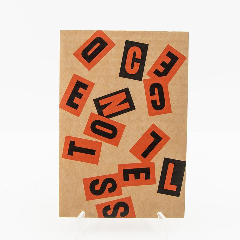 Invitation cards, approx. 130 pcs. Anders Tornberg Gallery.