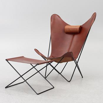 Fåtölj, "KS Chair" med fotpall, OX Denmarq.