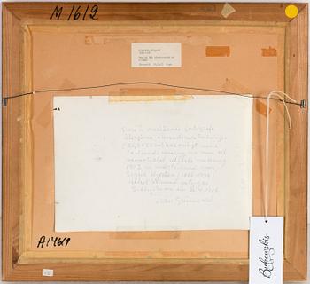 Sigrid Hjertén, akvarell på papper, signerad SH.