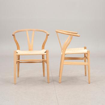 STOLAR, 6 st, "Y-stolen", Hans J. Wegner, Carl Hansen & Son.