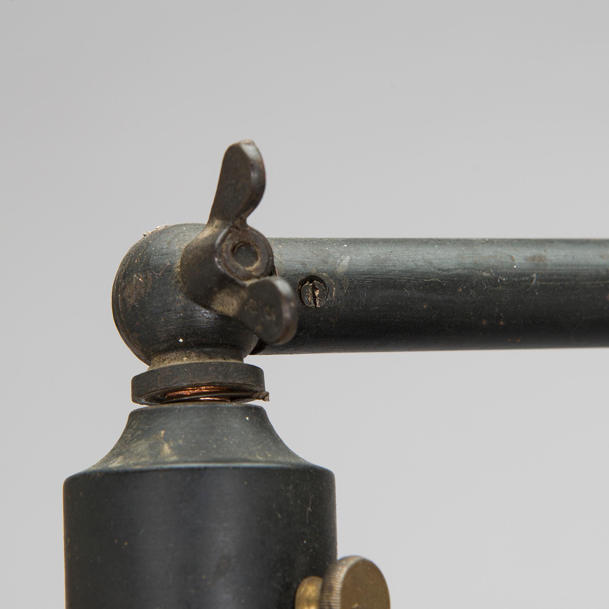 Paavo Tynell, golvlampa / ateljélampa, beställningsarbete, Taito 1933.