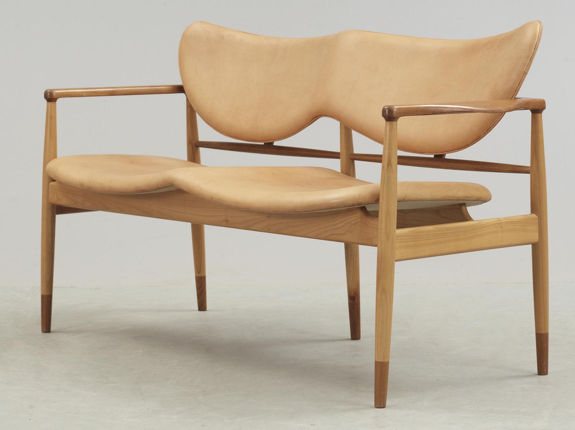 A Finn Juhl sofa by Niels Roth Andersen, Denmark.