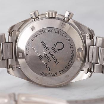 OMEGA, Speedmaster, chronograph 'Straight Writing'.