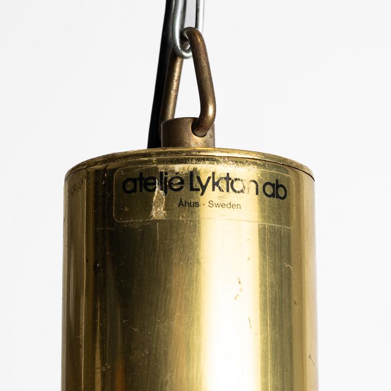 Hans Bergström, ceiling lamp "Kronan", Ateljé Lyktan, 1990s.