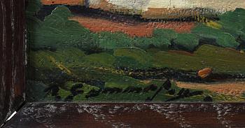 PER GUMMESON, olja på duk, sign.