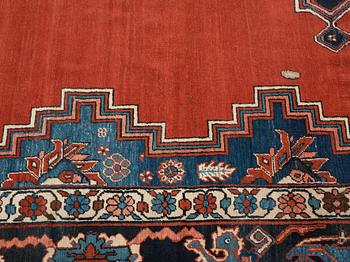 MATTO, an antique Bakshaish, ca 693 x 398,5 cm, dated "1298"AH/1880 AD probably.