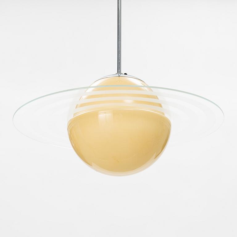 Taklampa, saturnusmodell, 1900-talets mitt.