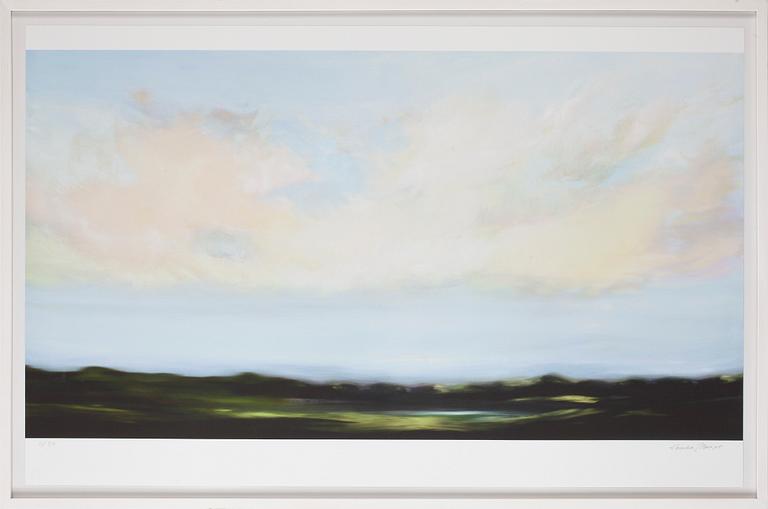 CECILIA HAUPT, gicleetryck, numr 2/50, sign.