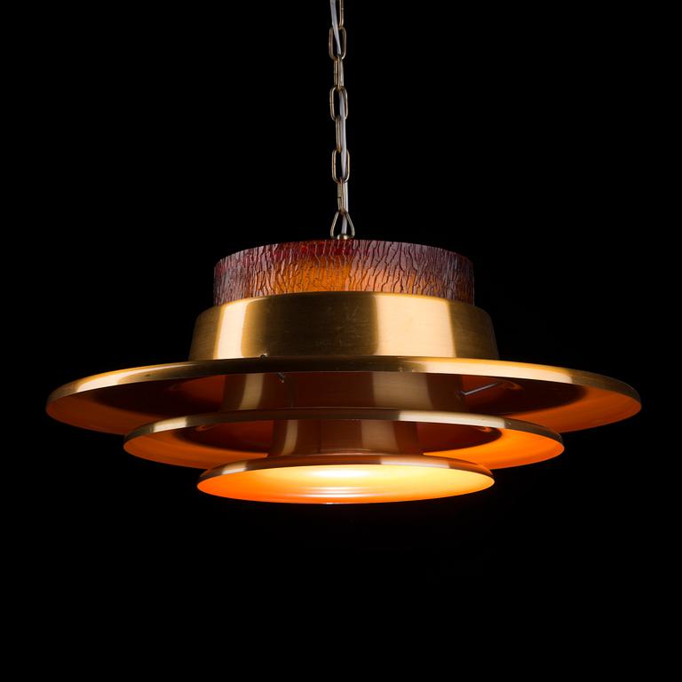 TAKLAMPA. Kera-Lux, Mänttä Finland. 1970-tal.