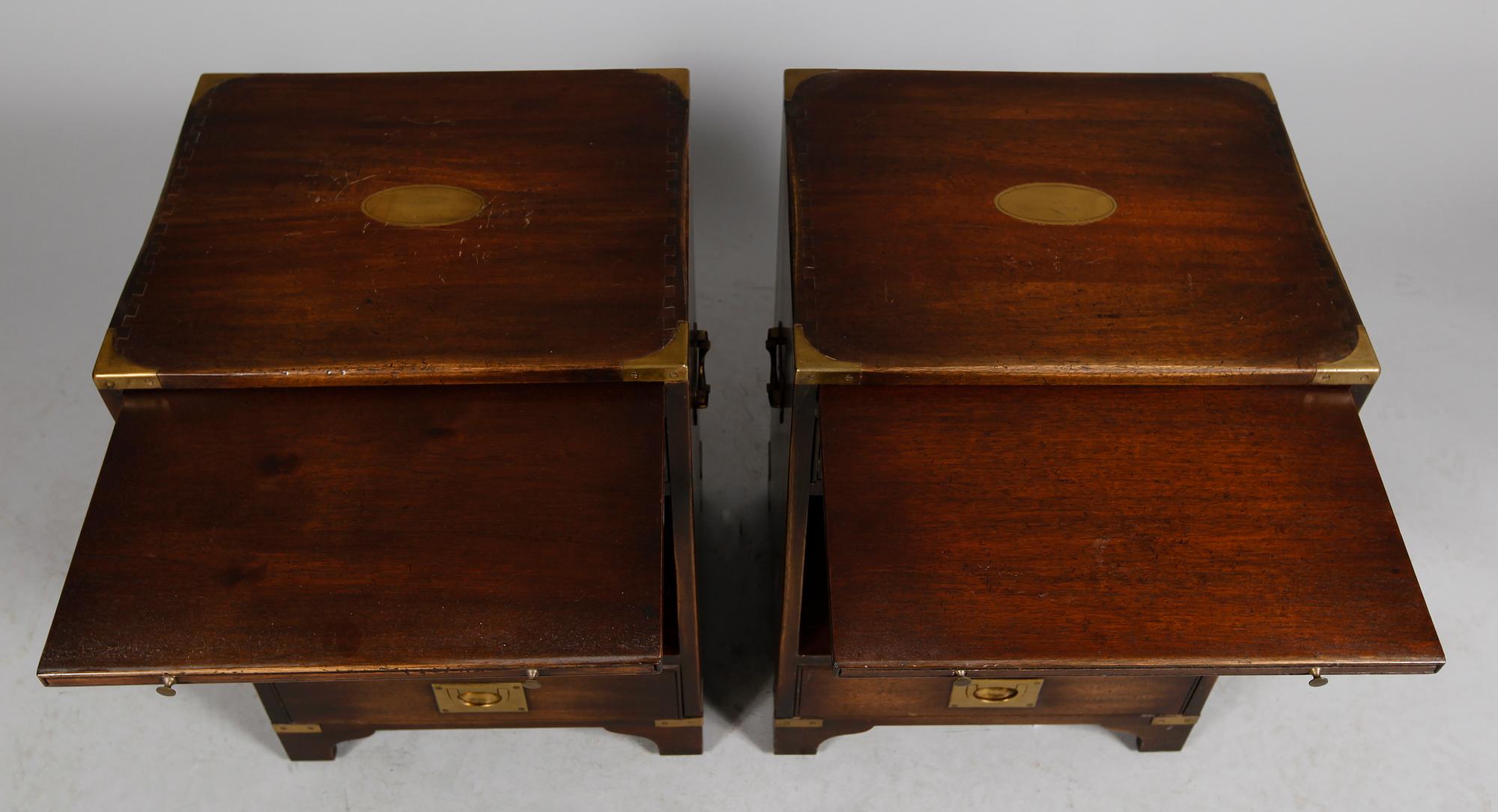 LAMPBORD, 1 par, England, 1900-talets andra hälft.