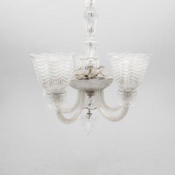 Fritz Kurz, ceiling lamp "KD 1000 1" by Orrefors, mid/second half of the 20th century.