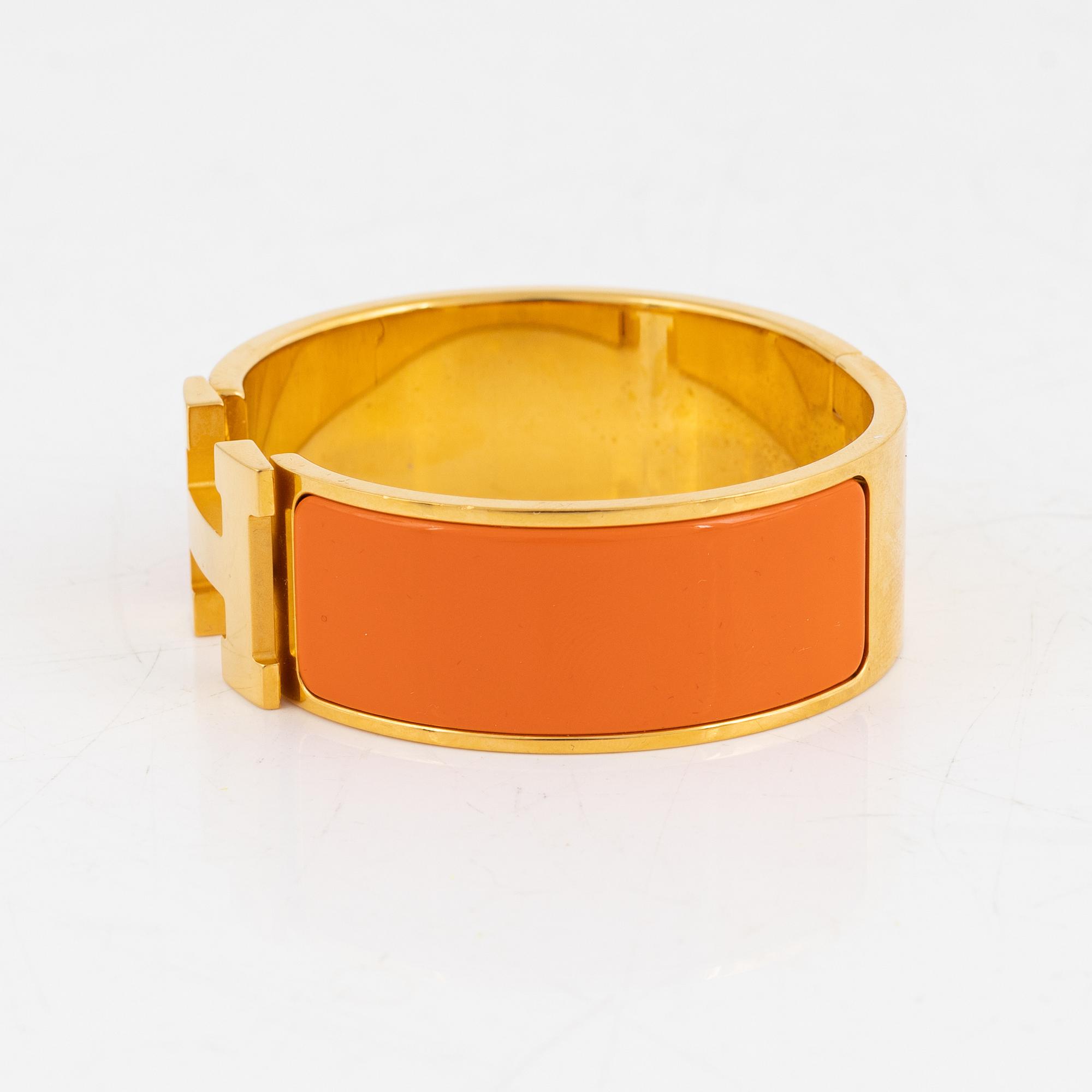 Hermès, "Clic H" PM bracelet.