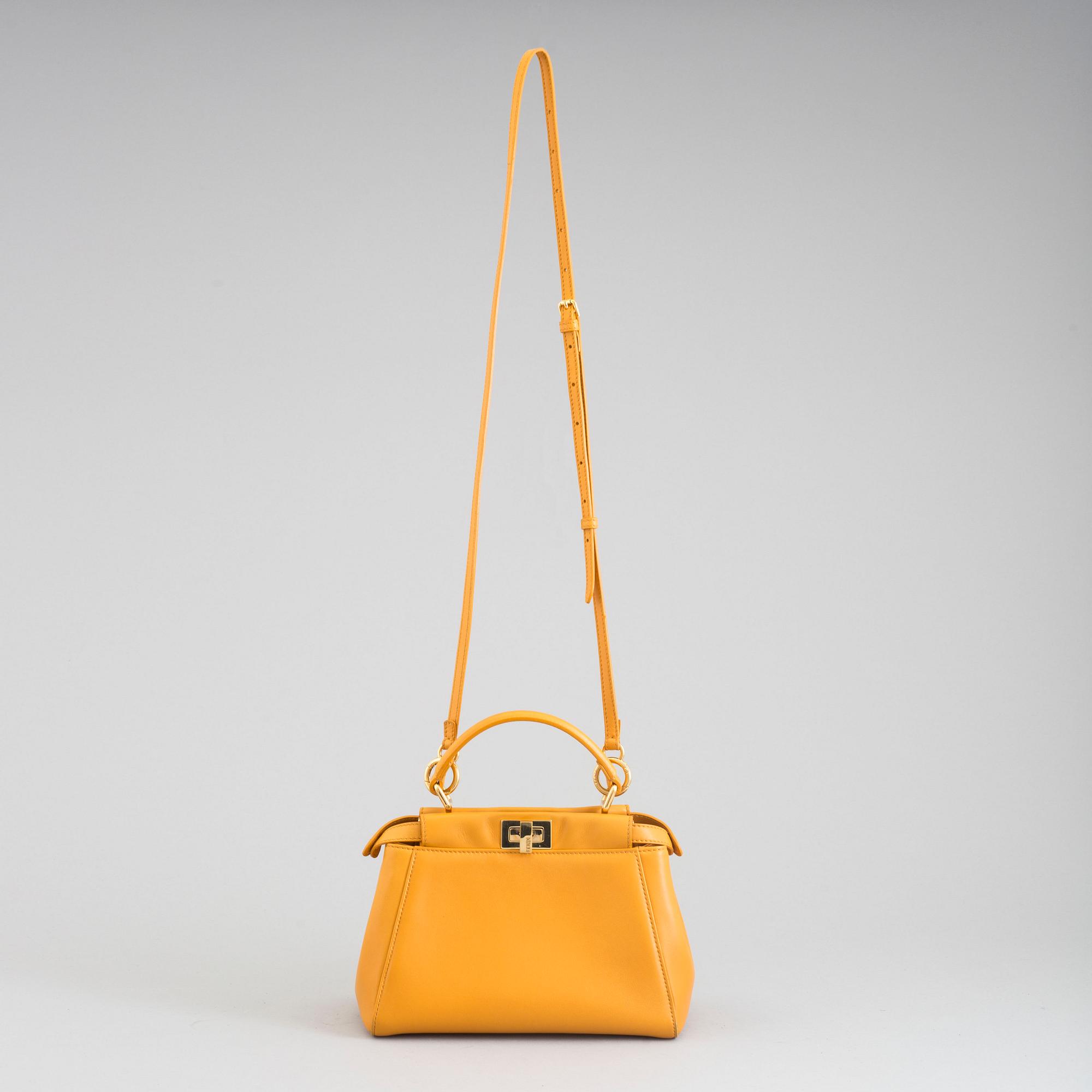 a Fendi 'Peekaboo' bag.