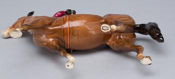 FIGURIN, porslin, Beswick, England, 1900-talets första hälft.