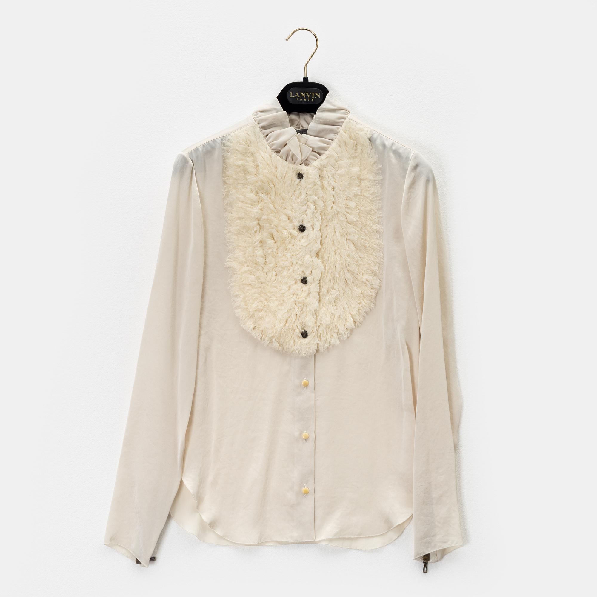 Lanvin, blouse, size 38.
