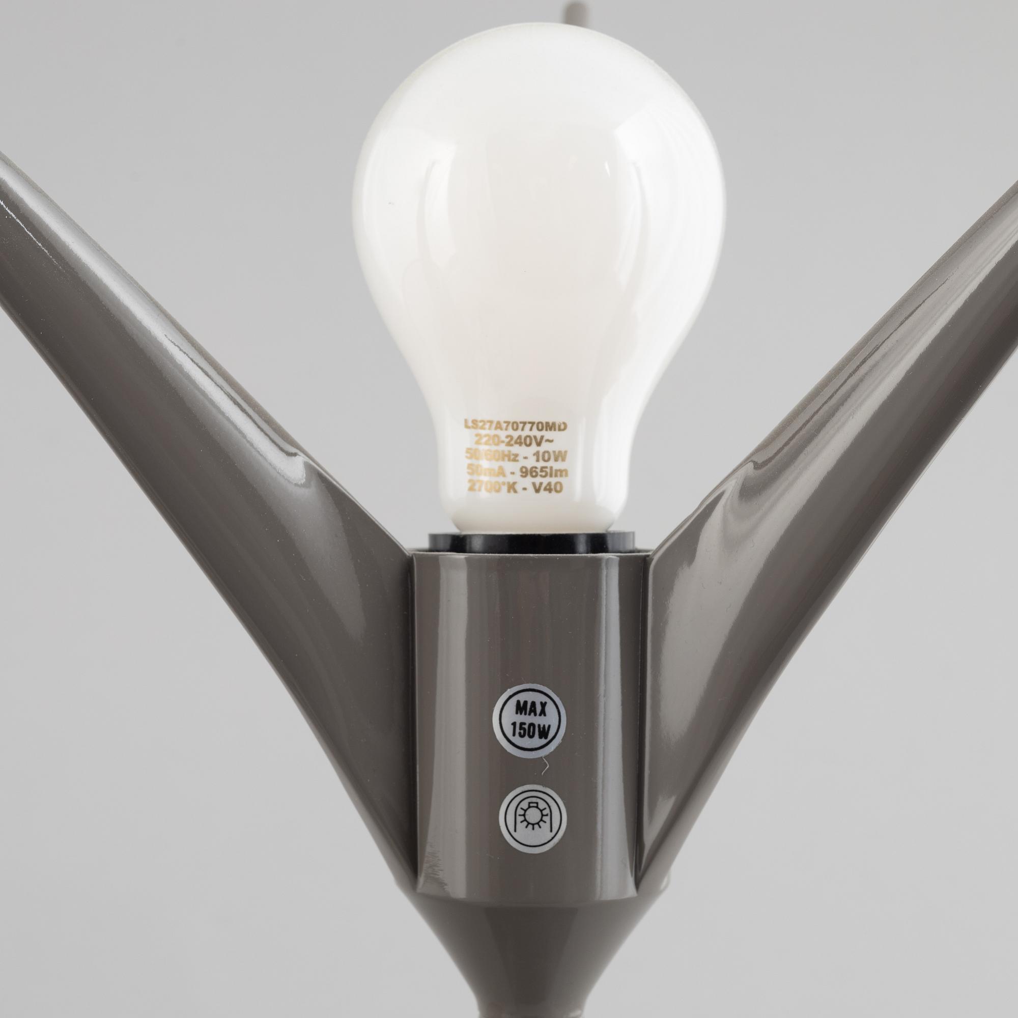 Sebastian Wrong, a table lamp, "Spun Light T1", Flos, Italy, 21st century.