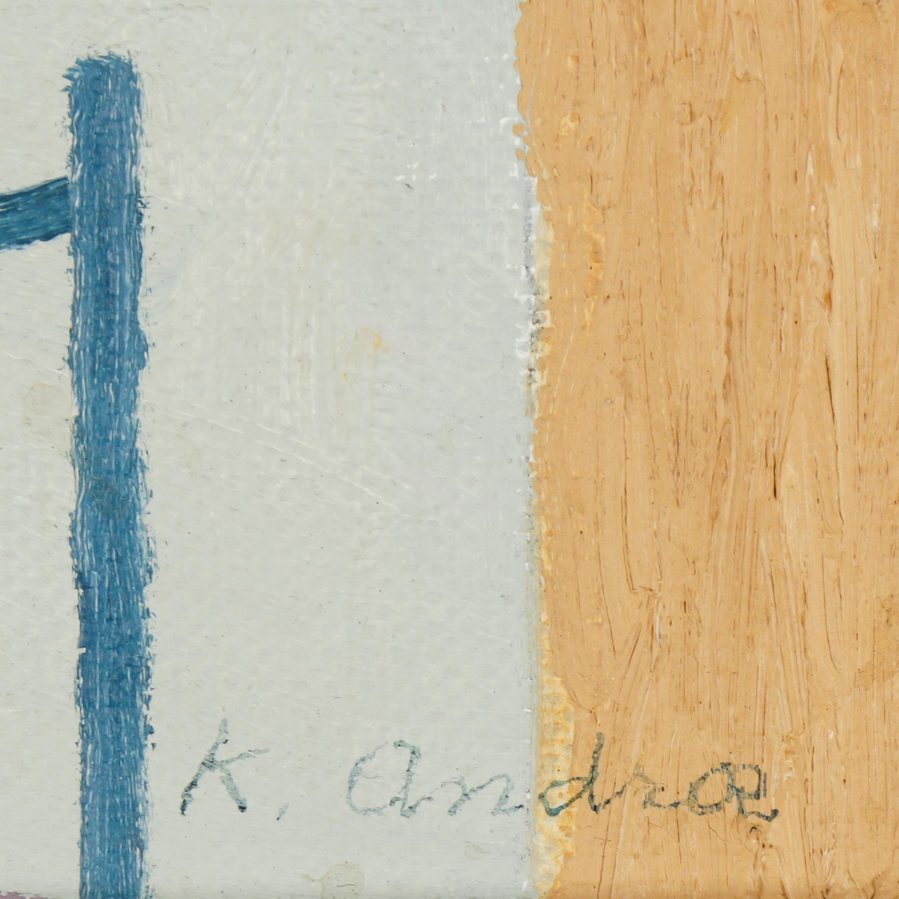 KERSTIN ANDRAE, olja på duk, signerad.