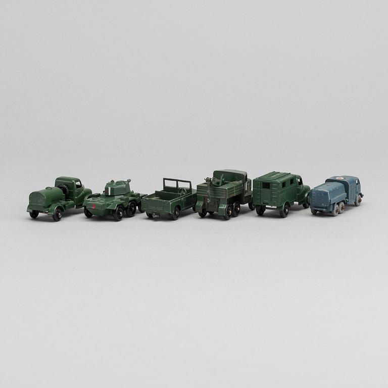 LESNEY MATCHBOX SERIES, 6 st, bland annat Landrover RW 12B-2.