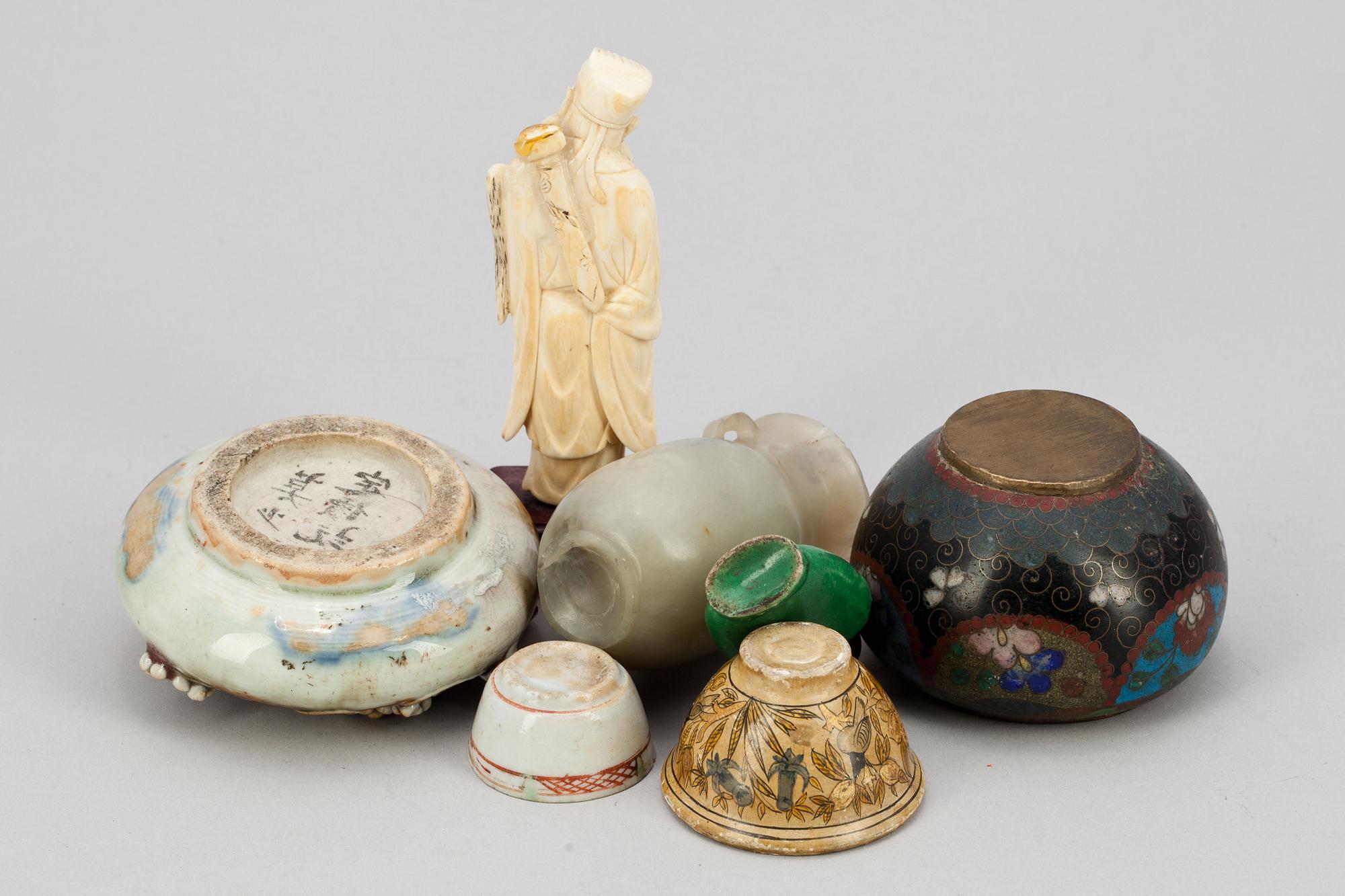 PARTI DIVERSE, 7 delar, bl.a. Kina, 1900-tal.