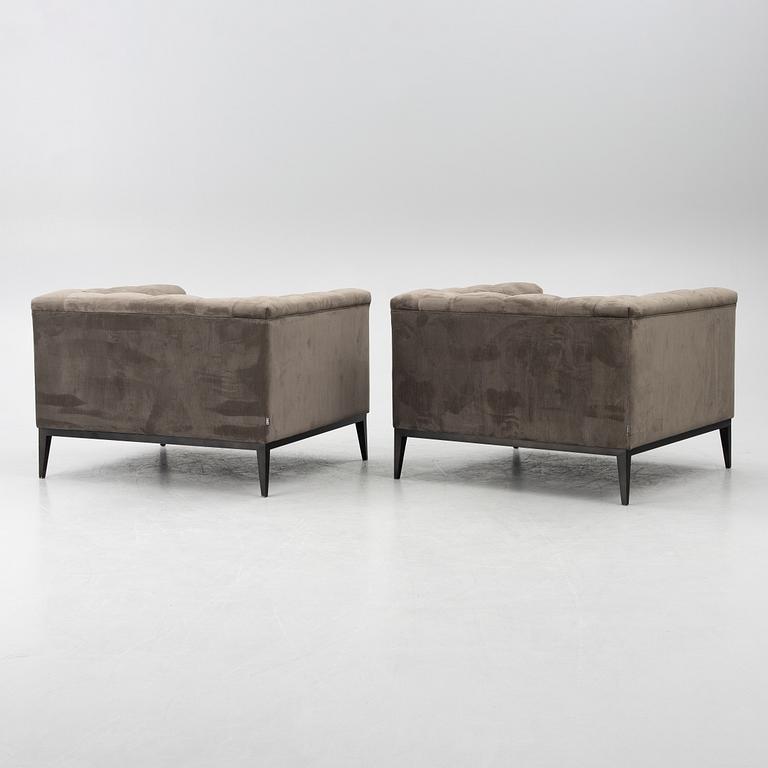 Fåtöljer, ett par, "Raffles", Eichholtz, samtida.