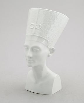 SKULPTUR, porslin, Nefertiti, Rosenthal.