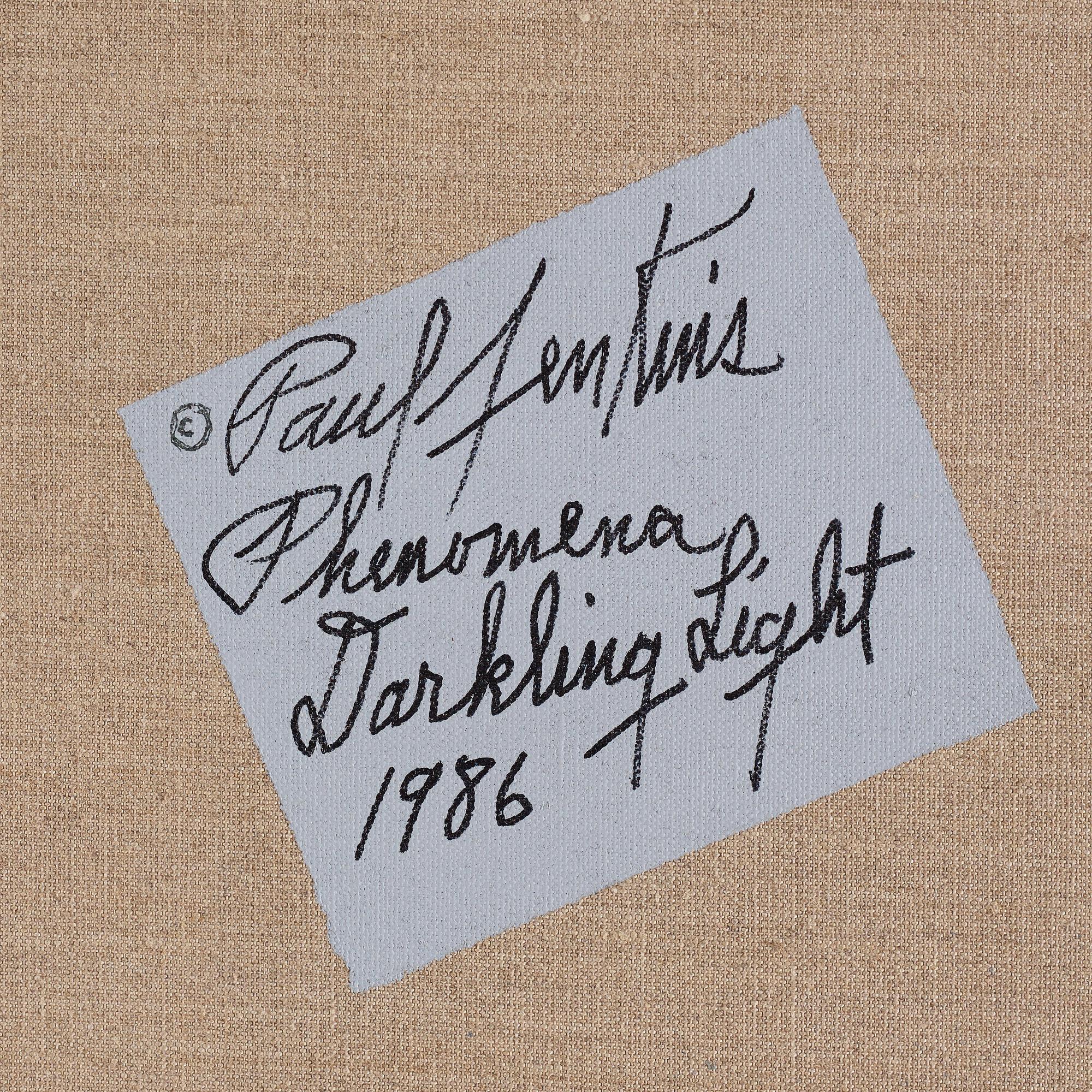 Paul Jenkins, "Phenomena Darkling Light".