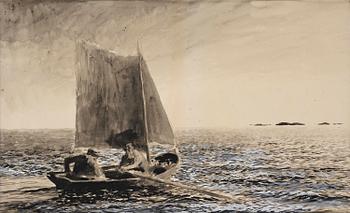 746. Bruno Liljefors, Archipelago motif.