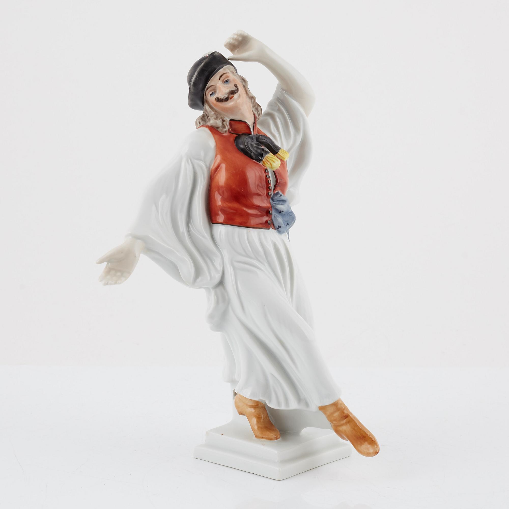 A porcelain figurine, Herend, Hungary, 1950's/60's.