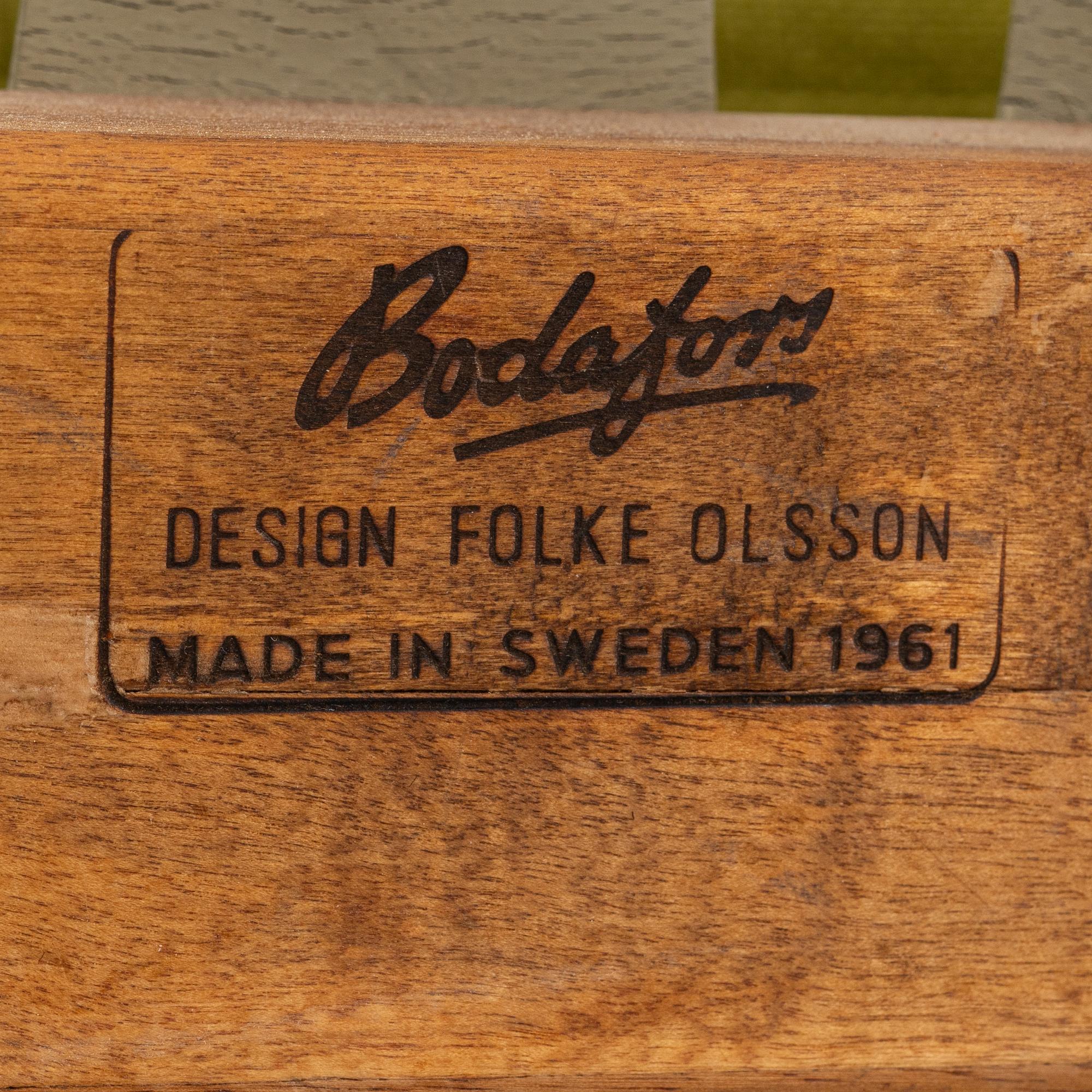 Folke Ohlsson, a 'Carmel' sofa, Bodafors, 1960's.