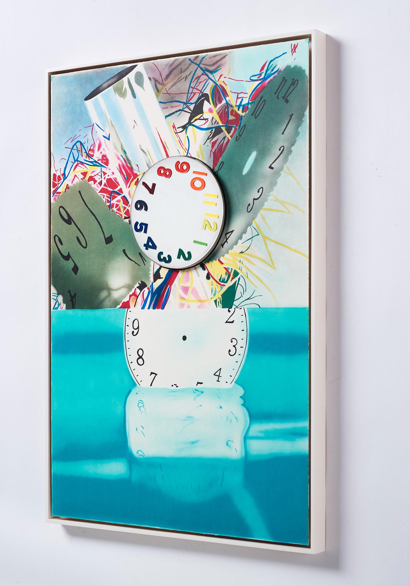 James Rosenquist, The Memory Continues but the Clock Disappears.