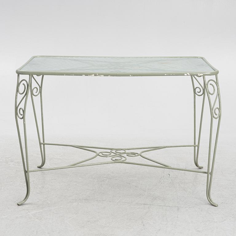 Trädgårdsgrupp, 6 delar, 1900-talets mitt.