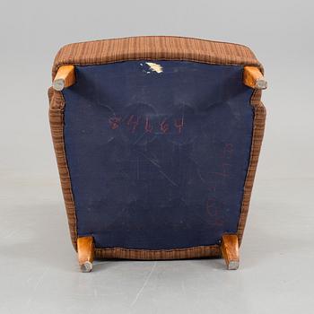 CARL MALMSTEN, fåtölj, "Åldermannen", 1900-talets andra hälft.