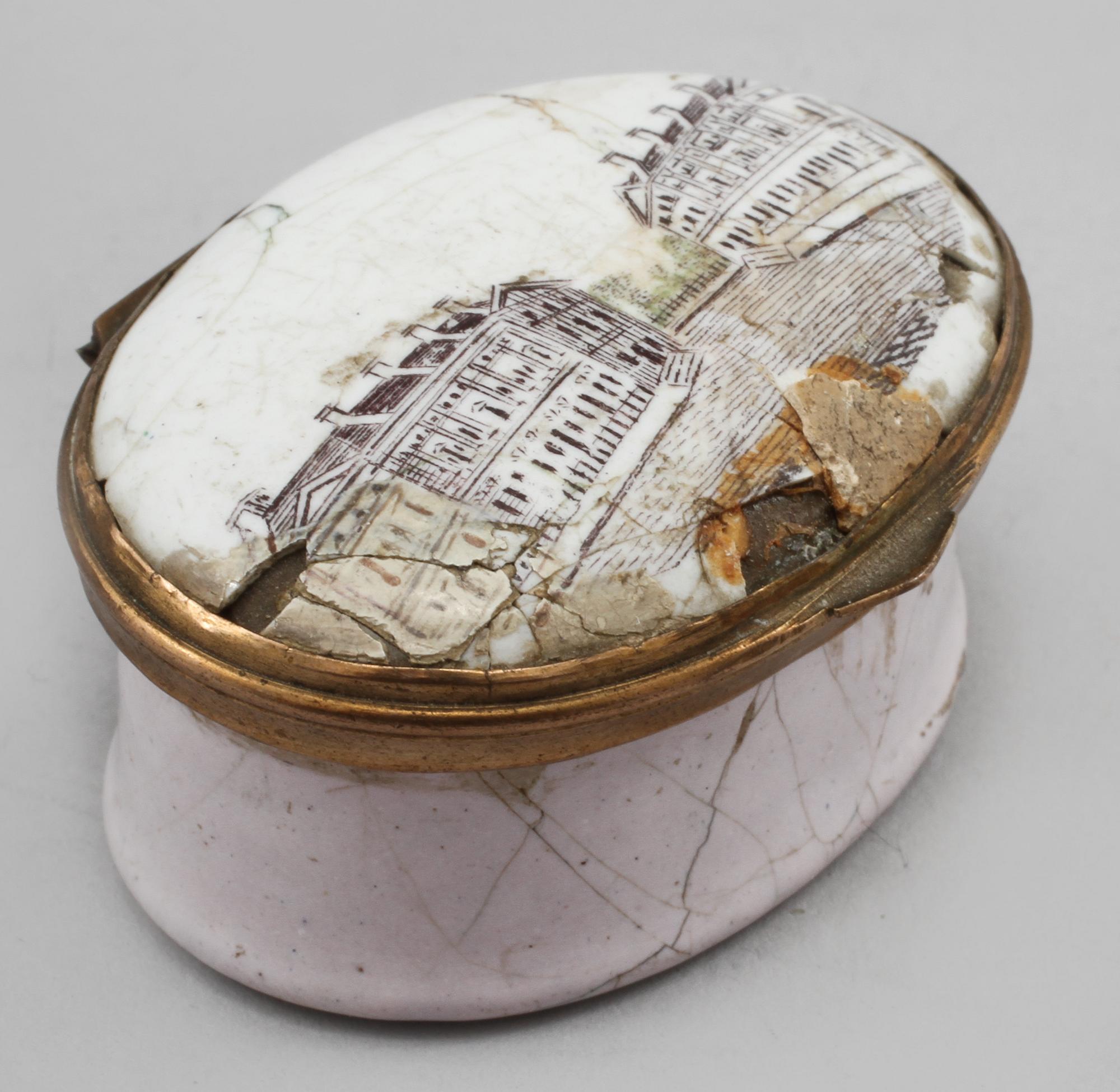DOSOR, 2 st, fajans, 1700-tal.