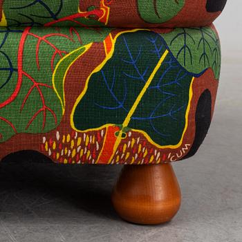 A model 336 easy chair by Josef Frank for Firma Svenskt Tenn.