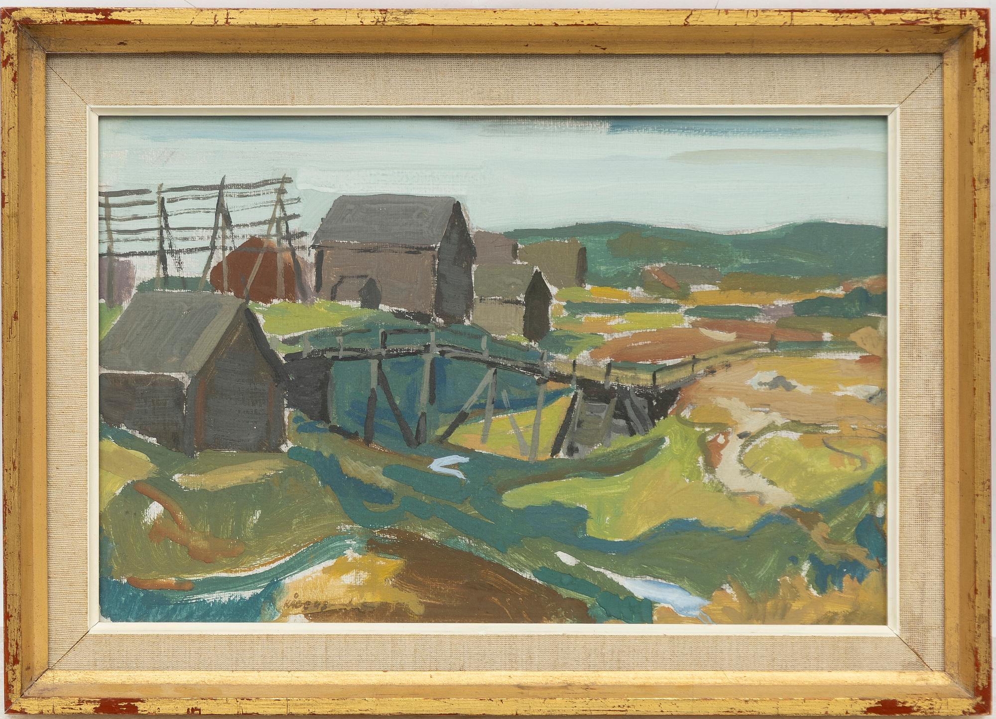 Wilhelm Kåge, Landscape.