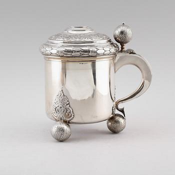 STOP, silver, CG Hallberg, Stockholm 1939. Vikt ca 1142 gram.