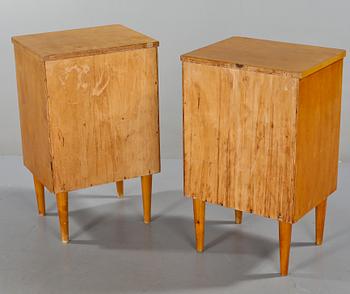 SÄNGBORD, ett par, 1900-talets andra kvartal.