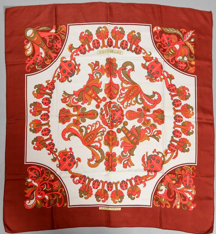 SCARF, "Coccinelles", Karin Swildens, Hermès, Paris.
