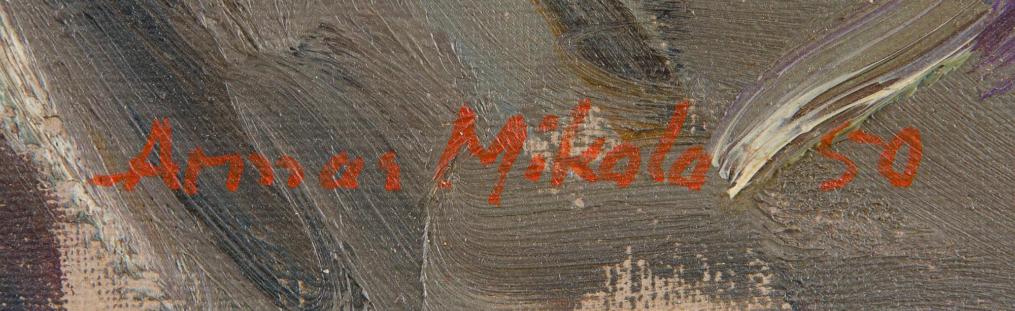 Armas Mikola, Kvinna i dörröppning.