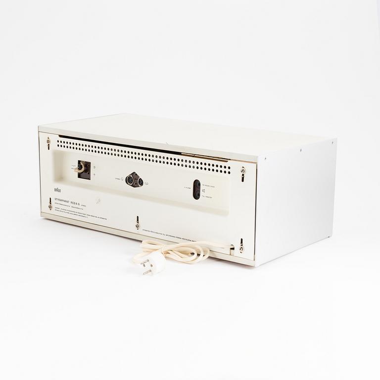 Dieter Rams, receiver/radio with amplifier, model 'RCS 9-S', Braun, designed in 1961.