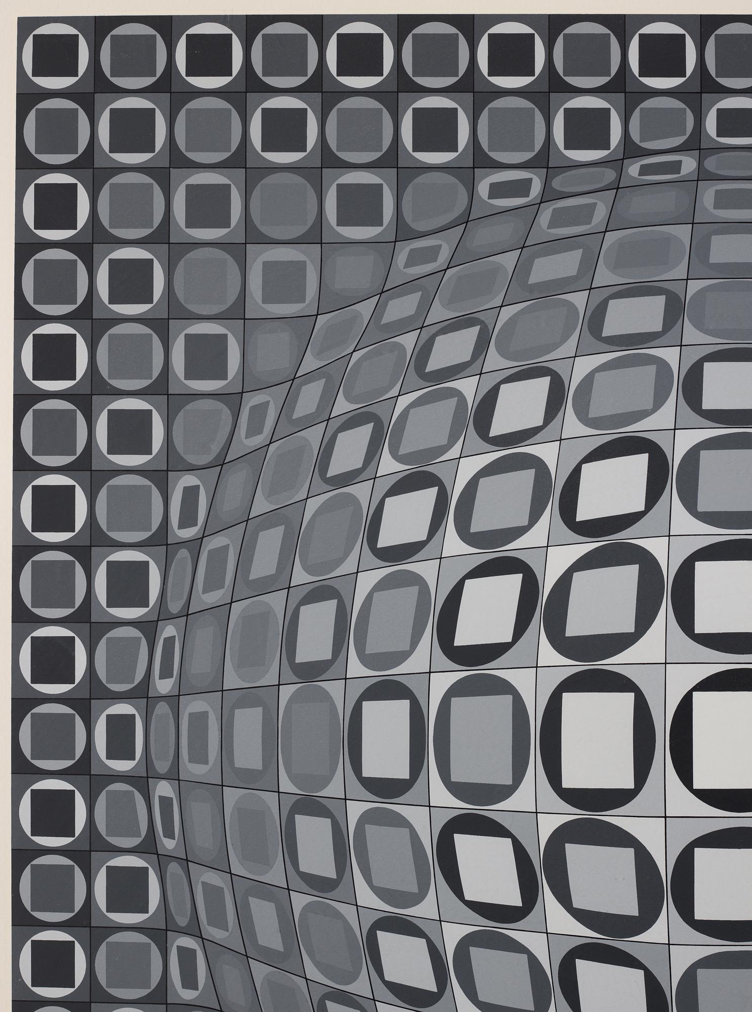 Victor Vasarely, Untitled.
